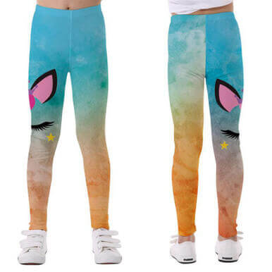 Kids Pants Unicorn Legging Girls