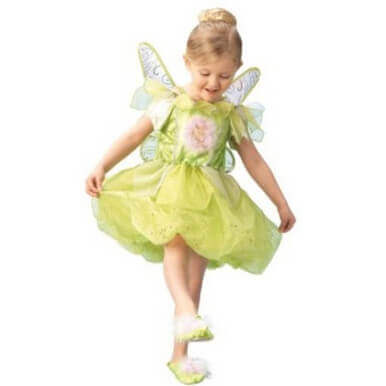 Alternative view of Tinkerbell costume Platinum Costume for Kids