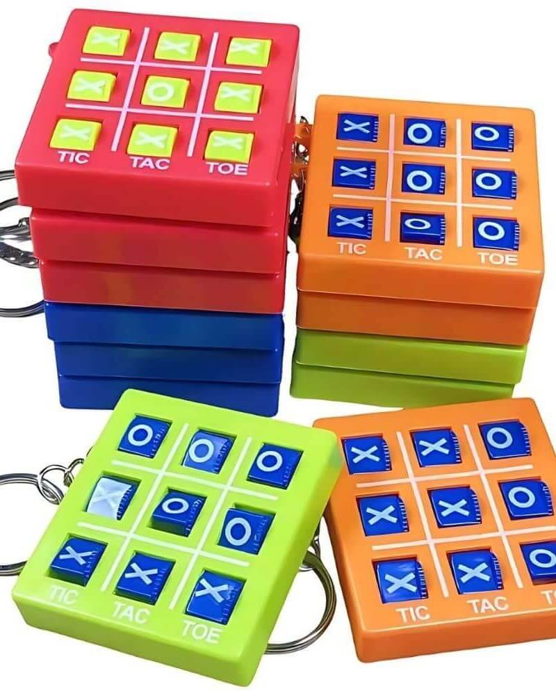 Mini Tic Tac Toe Games with Keychain