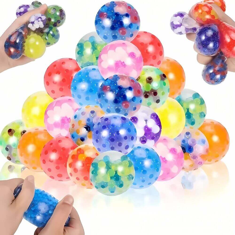 Soft Multicolor Sensory Stress Balls – Non-Toxic Squishy Toys for Kids & Adults Soft Multicolor Sensory Stress Balls – Non-Toxic Squishy Toys for Kids & Adults