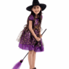 Elegant Witch Girl Halloween Costumes