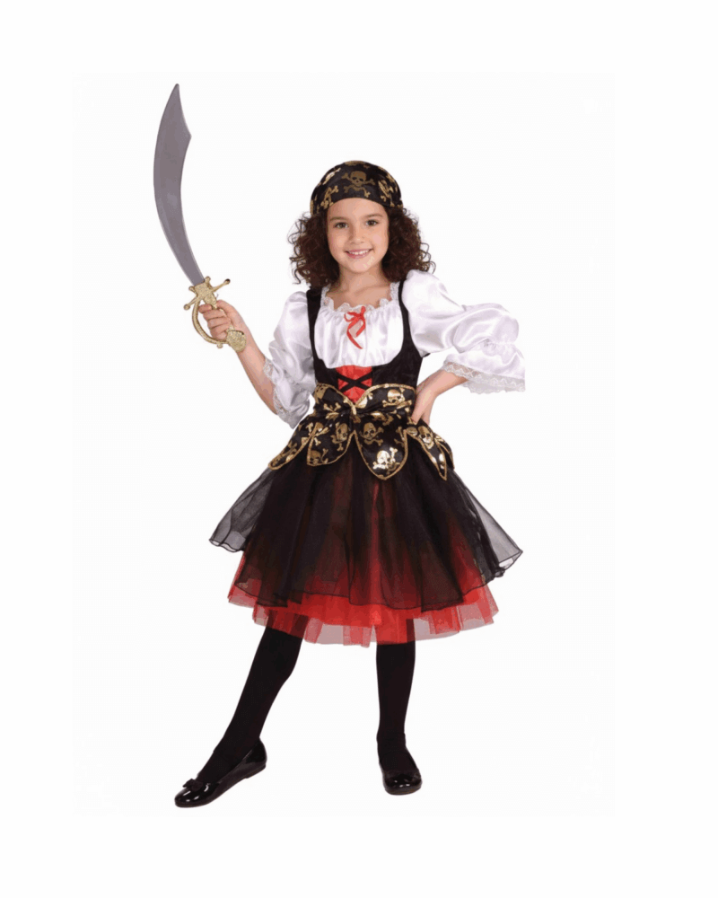 Girls Caribbean Pirate Costume