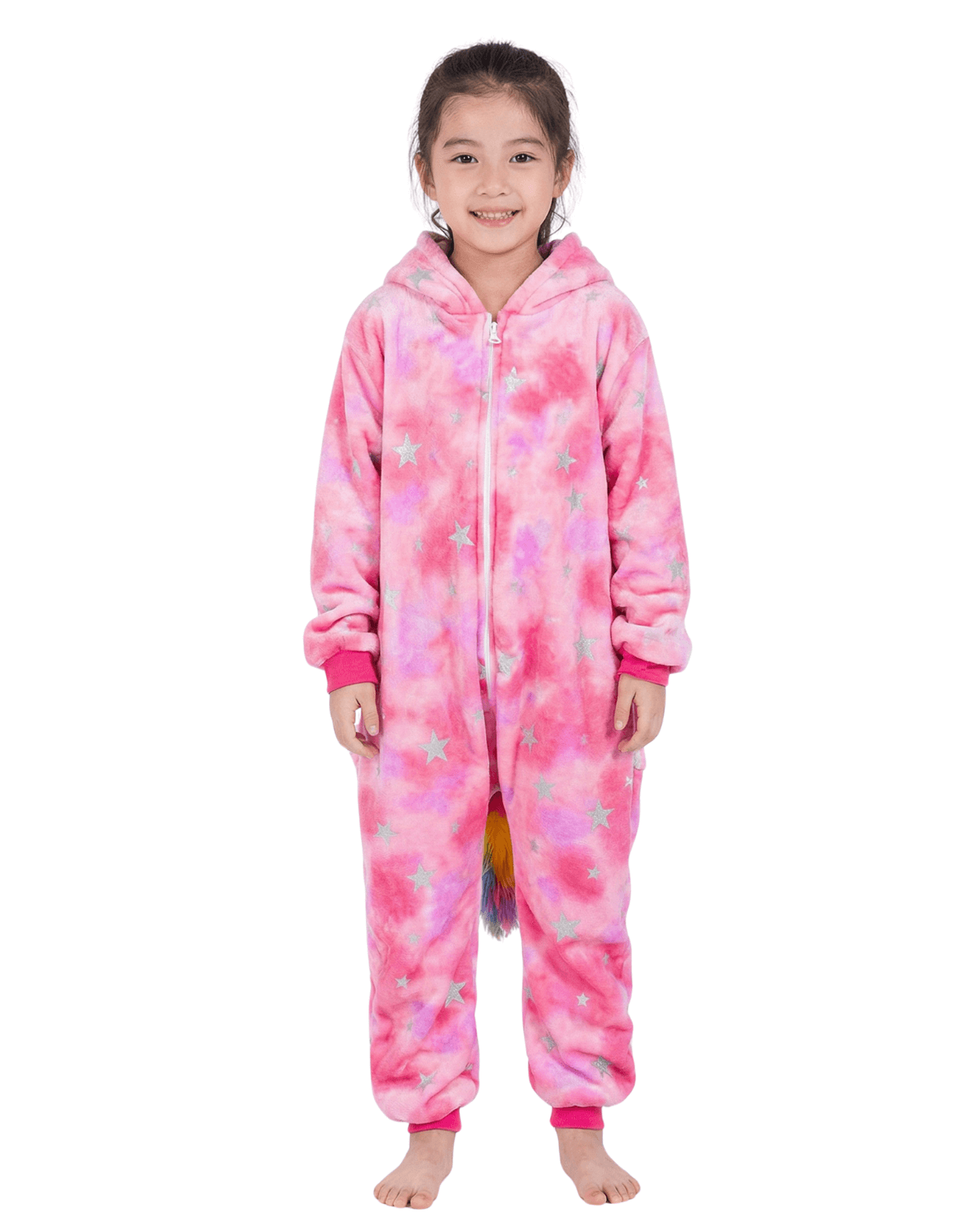 Unicorn Pajamas Onesie Pink for Kids Unicorn Pajamas Onesie Pink for Kids - Image 2