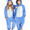 Blue Stitch Onesie Pajamas Unisex stitch pajama Shopzinia