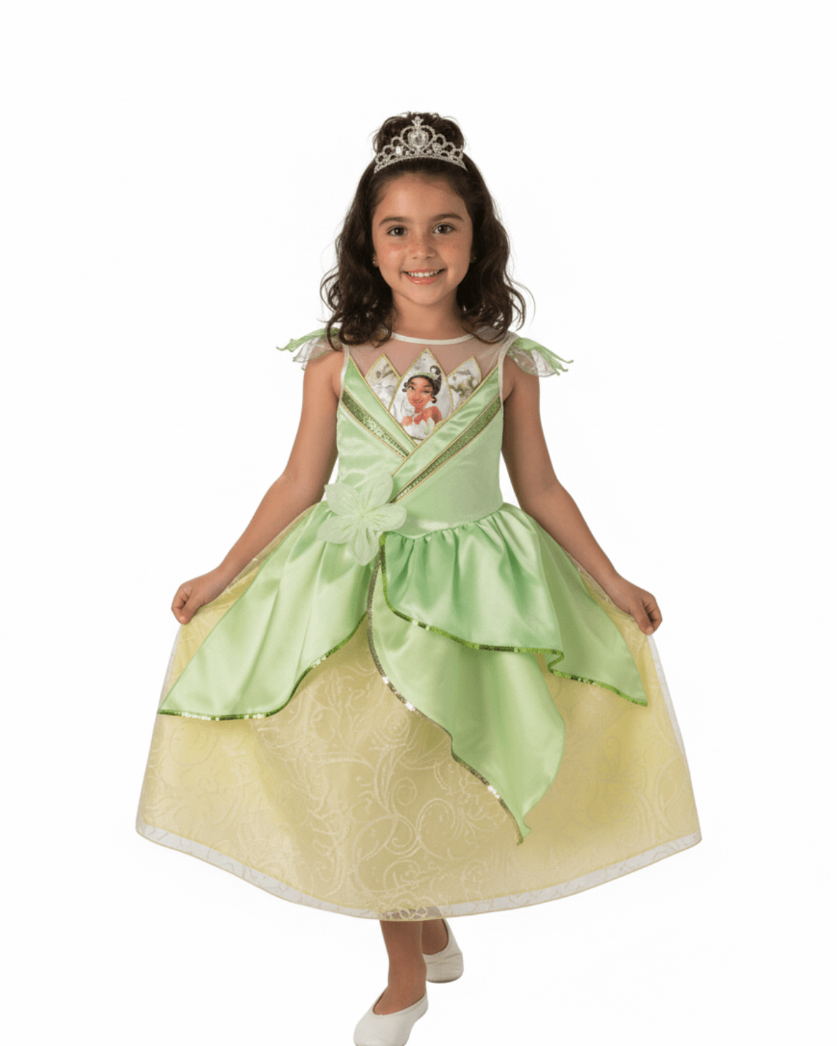 Shimmer Tiana Costume Dress for Girls Shimmer Tiana Costume Dress for Girls - Image 2