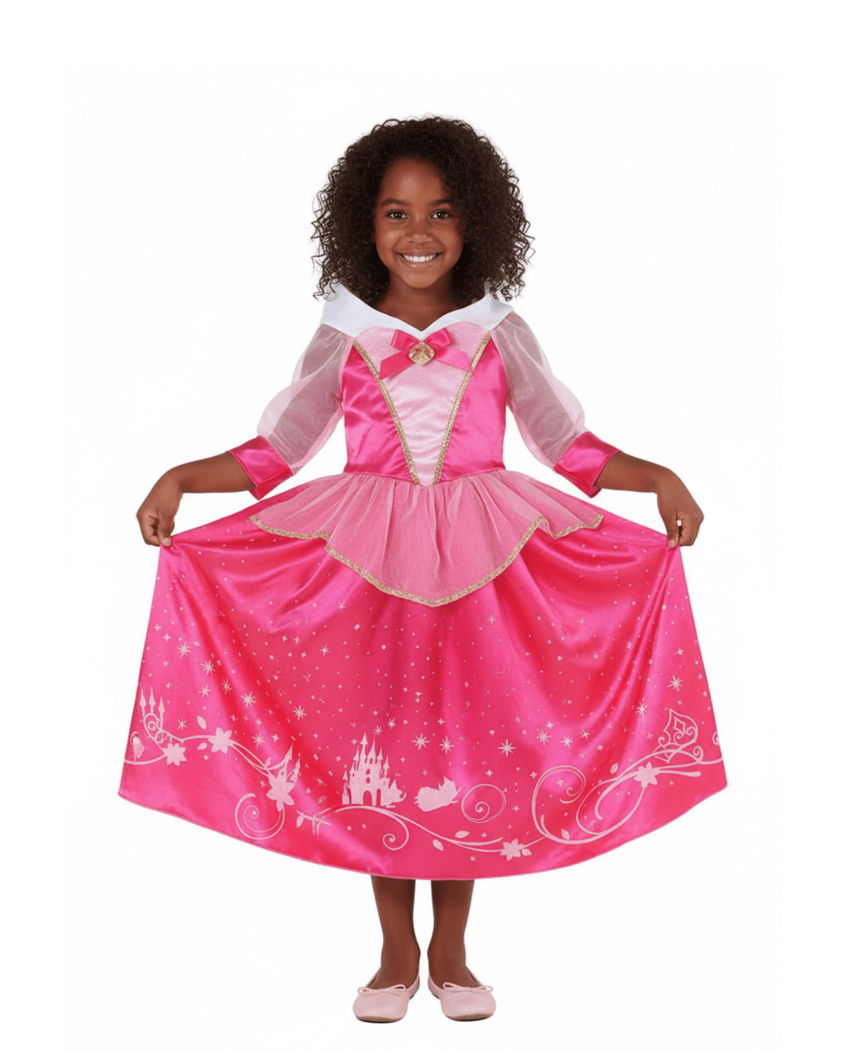 Royale Aurora Sleeping Beauty Costume for Kids Royale Aurora Sleeping Beauty Costume for Kids - Image 2