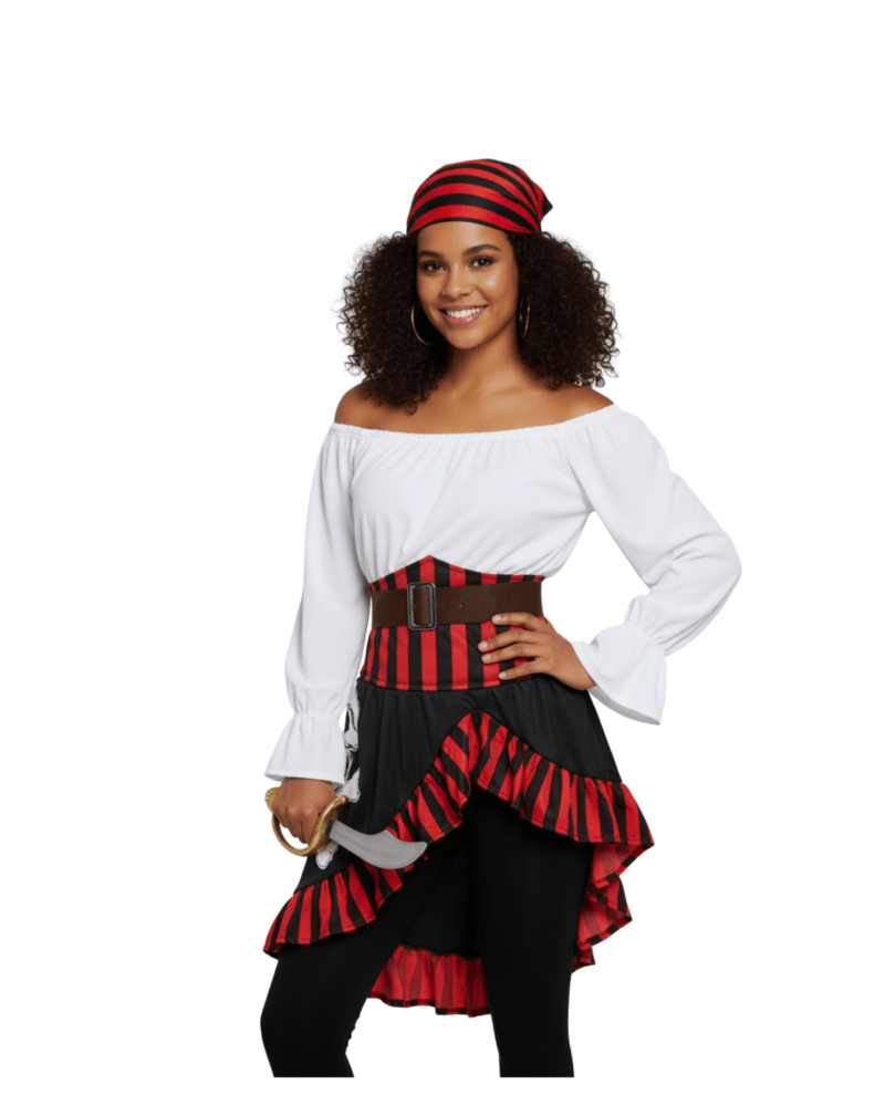 Alternative view of Pirate Ladies Halloween Costume