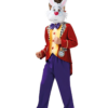Kids white rabbit costume with mask