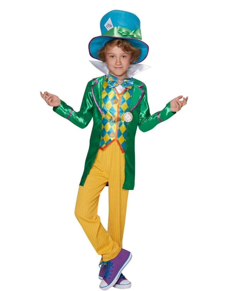 kids colorful hat costume with jacket