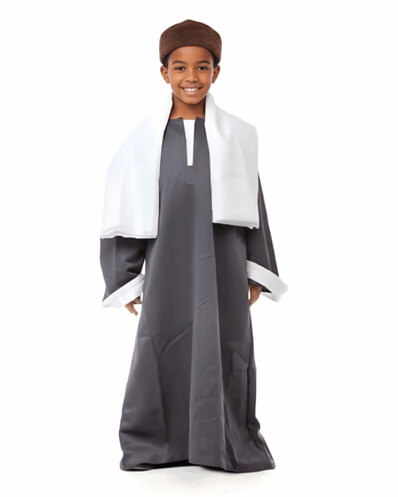 Alternative view of Shopzinia costumes Egyptian jalabiya farmer boys sohag  jalabiya party cosplay