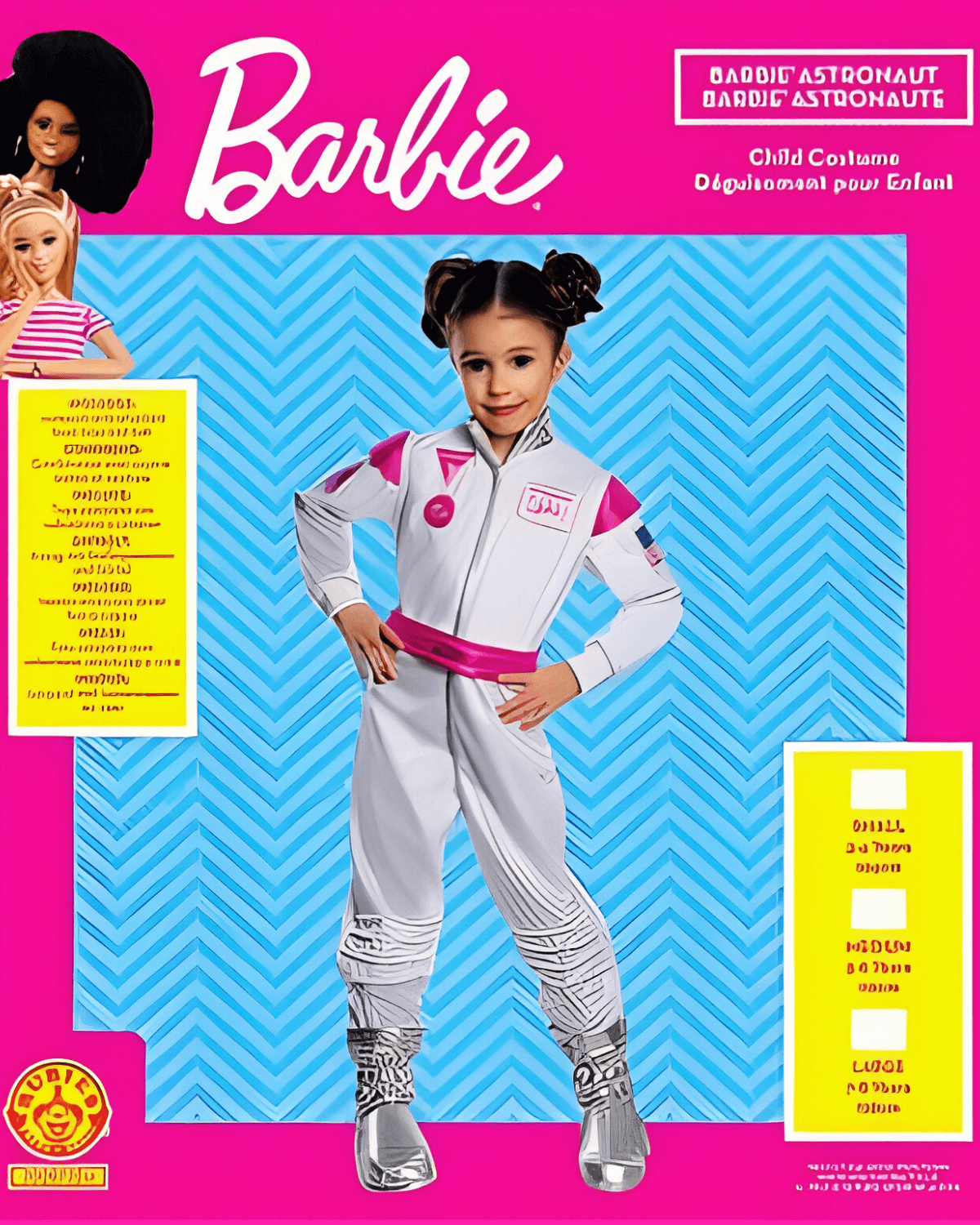 Barbie Astronaut Child Costume Barbie Astronaut Child Costume - Image 2