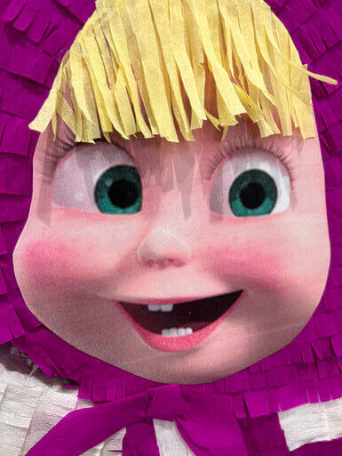 Masha and the Bear Birthday Party Pinata Masha and the Bear Birthday Party Pinata - Image 2