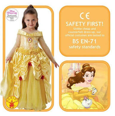 Premium Belle Costume for Kids Premium Belle Costume for Kids - Image 3