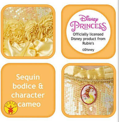 Premium Belle Costume for Kids Premium Belle Costume for Kids - Image 4