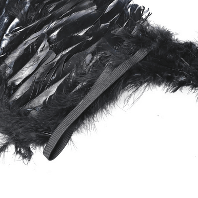 Black Angel Costume Wings Dark Angel Accessories Black Angel Costume Wings Dark Angel Accessories - Image 5
