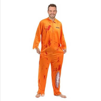 Prisoner Adult Costume Prisoner Adult Costume - Image 3