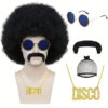 5pcs men8217s 70s80s disco costume set