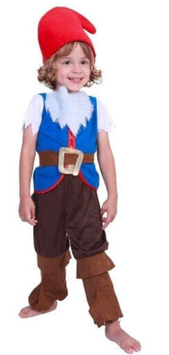 Alternative view of Dwarf Boy's Bearded Gnome Toddler Costume
