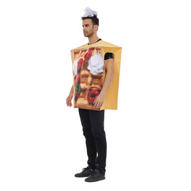Halloween Play Costume Waffle English Muffin Halloween Play Costume Waffle English Muffin - Image 3