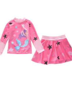 New Children's Swimsuit Women's Split Skirt Anti-DDoS