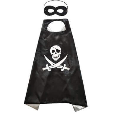 Halloween Cape & Mask - Pirate Ghost Set pirate costumes