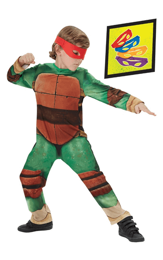 Alternative view of Teenage Mutant Ninja Turtle Classic Costume for Kids