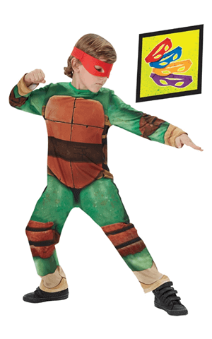 Teenage Mutant Ninja Turtle Classic Costume for Kids