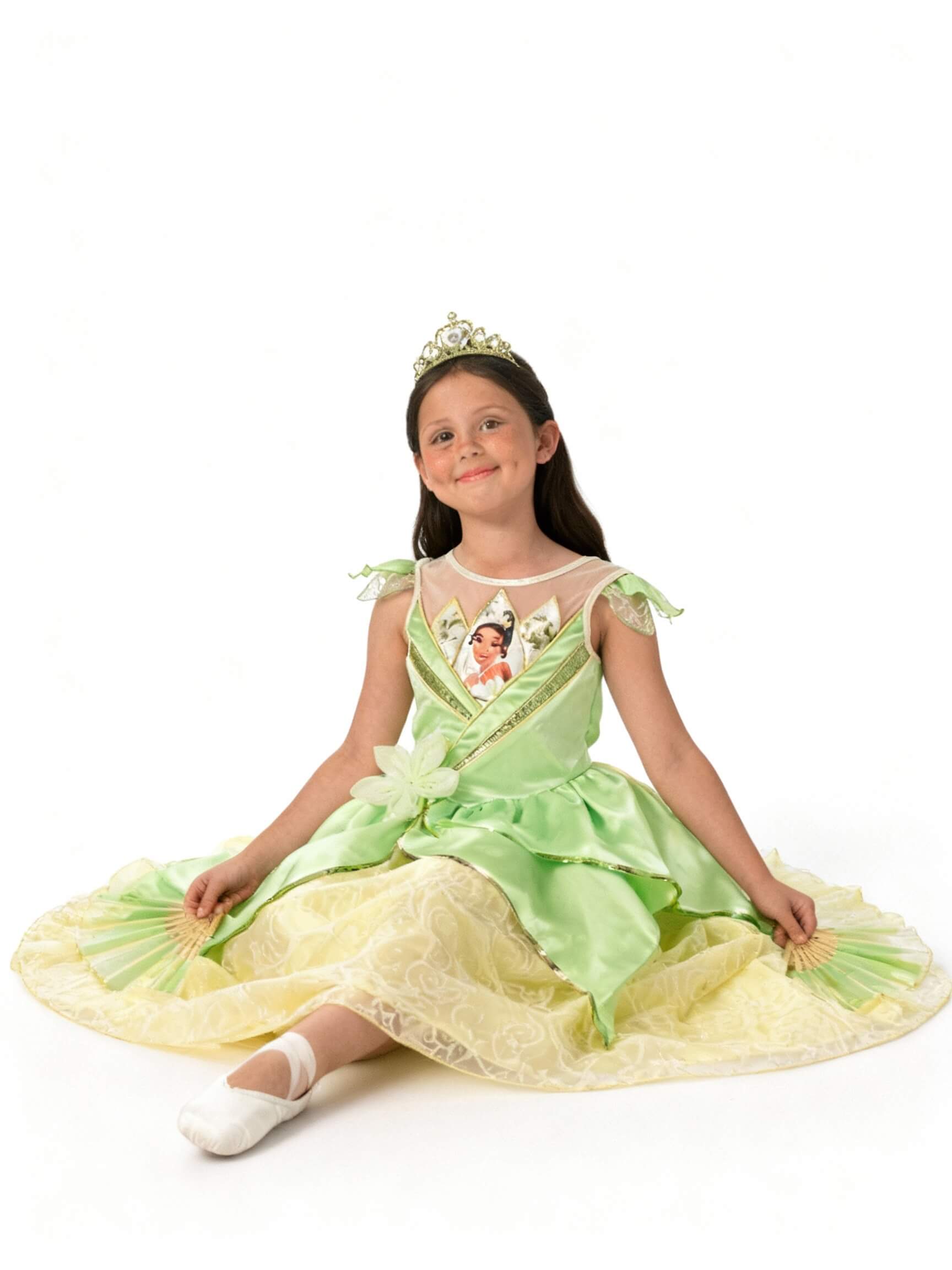 Shimmer Tiana Costume Dress for Girls Shimmer Tiana Costume Dress for Girls - Image 4