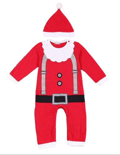 Baby Christmas Santa Bodysuit Costume baby costume Baby Christmas Santa Bodysuit Costume baby costume - Image 3