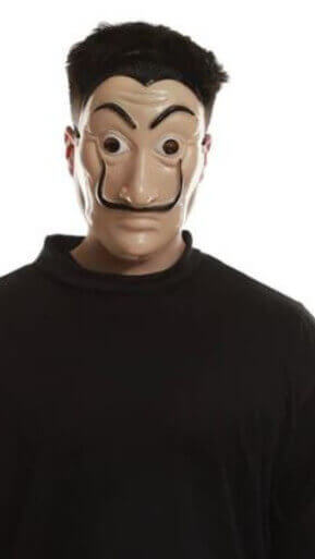 Alternative view of Money Thief Mask