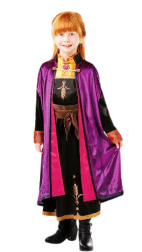 Frozen 2-Anna Travel Deluxe Dress for Girls