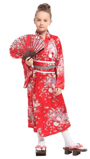 Elegant Girl Kimono Chinese Costume Elegant Girl Kimono Chinese Costume