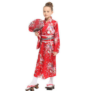 Elegant Girl Kimono Chinese Costume Elegant Girl Kimono Chinese Costume - Image 5