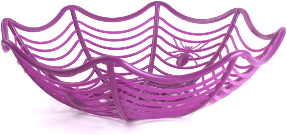 Purple Spider Web Candy Basket Purple Spider Web Candy Basket - Image 3