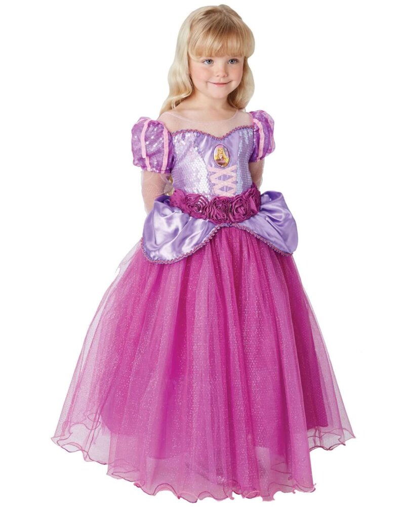 Alternative view of Rapunzel Girls Dress Official Disney Princess Costume for Kids