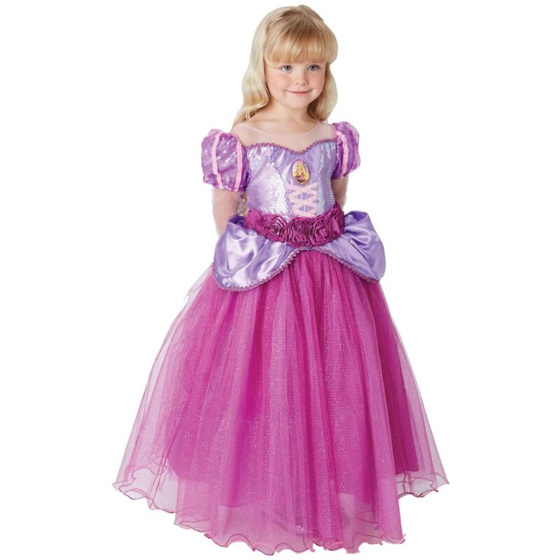 Alternative view of Rapunzel Girls Dress Official Disney Princess Costume for Kids