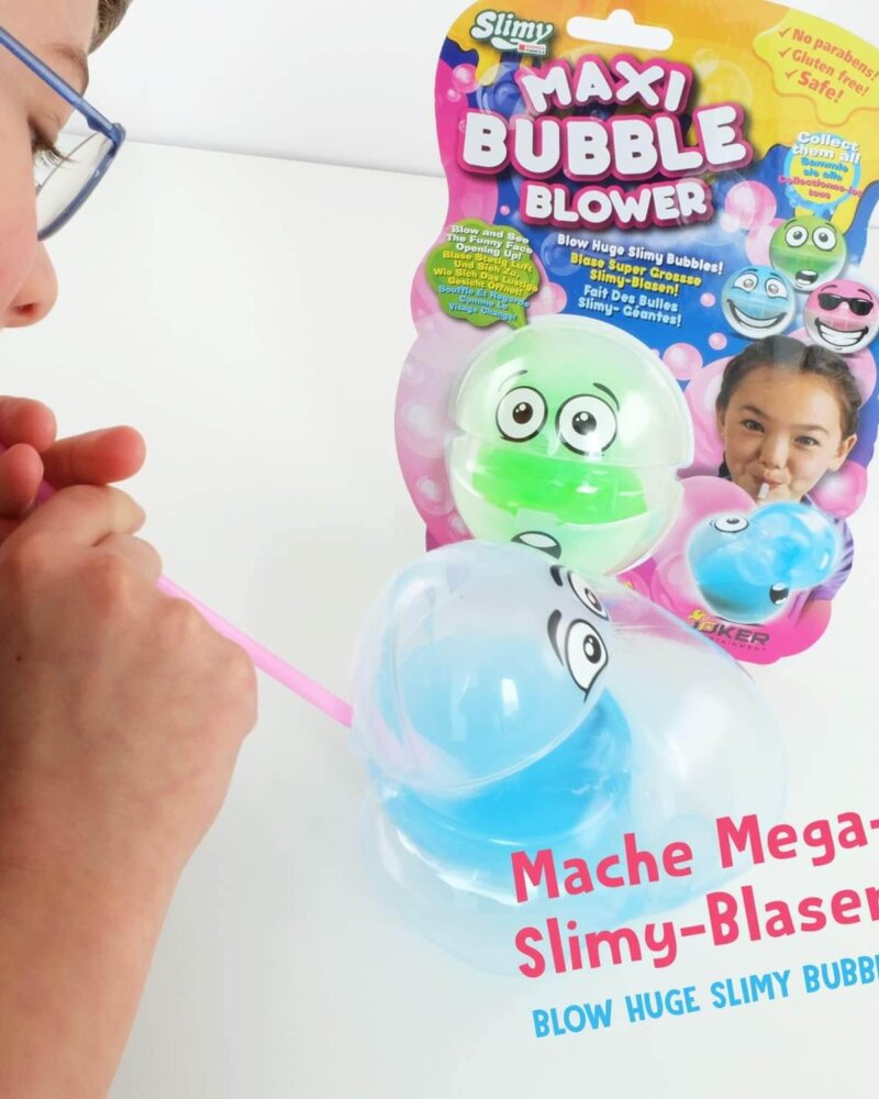 Alternative view of Slimy Funny Maxi Bubble Blower On Blister