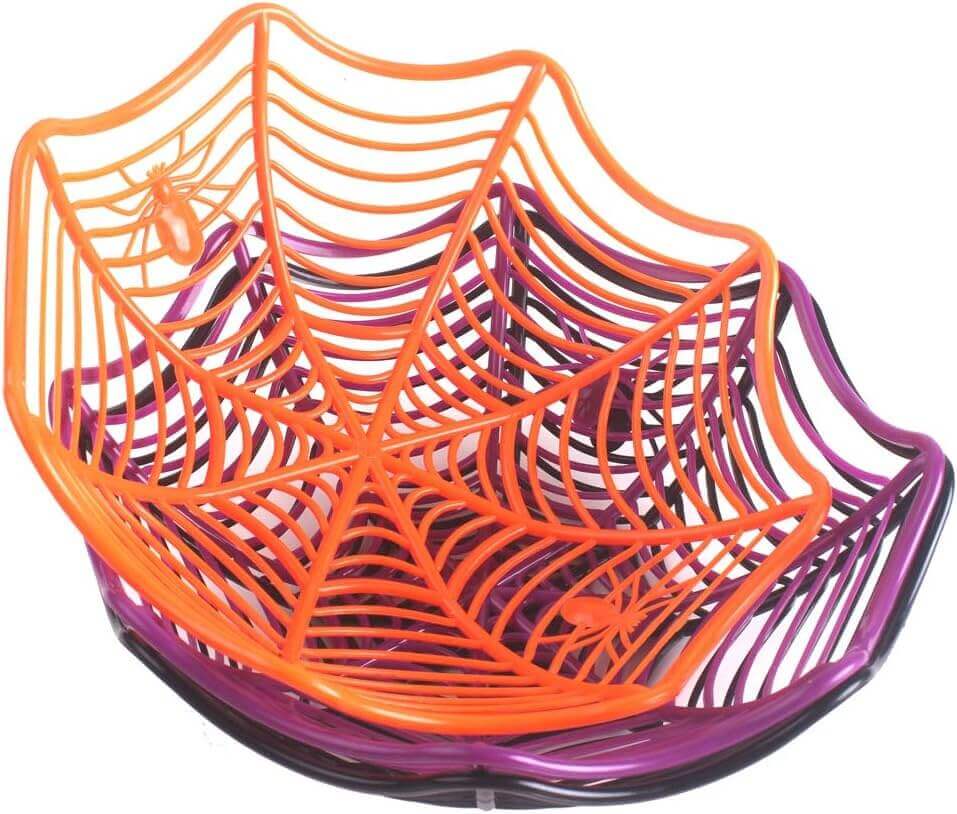 Purple Spider Web Candy Basket Purple Spider Web Candy Basket - Image 2