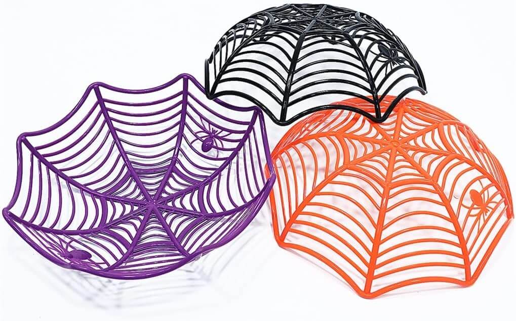 Purple Spider Web Candy Basket Purple Spider Web Candy Basket - Image 5