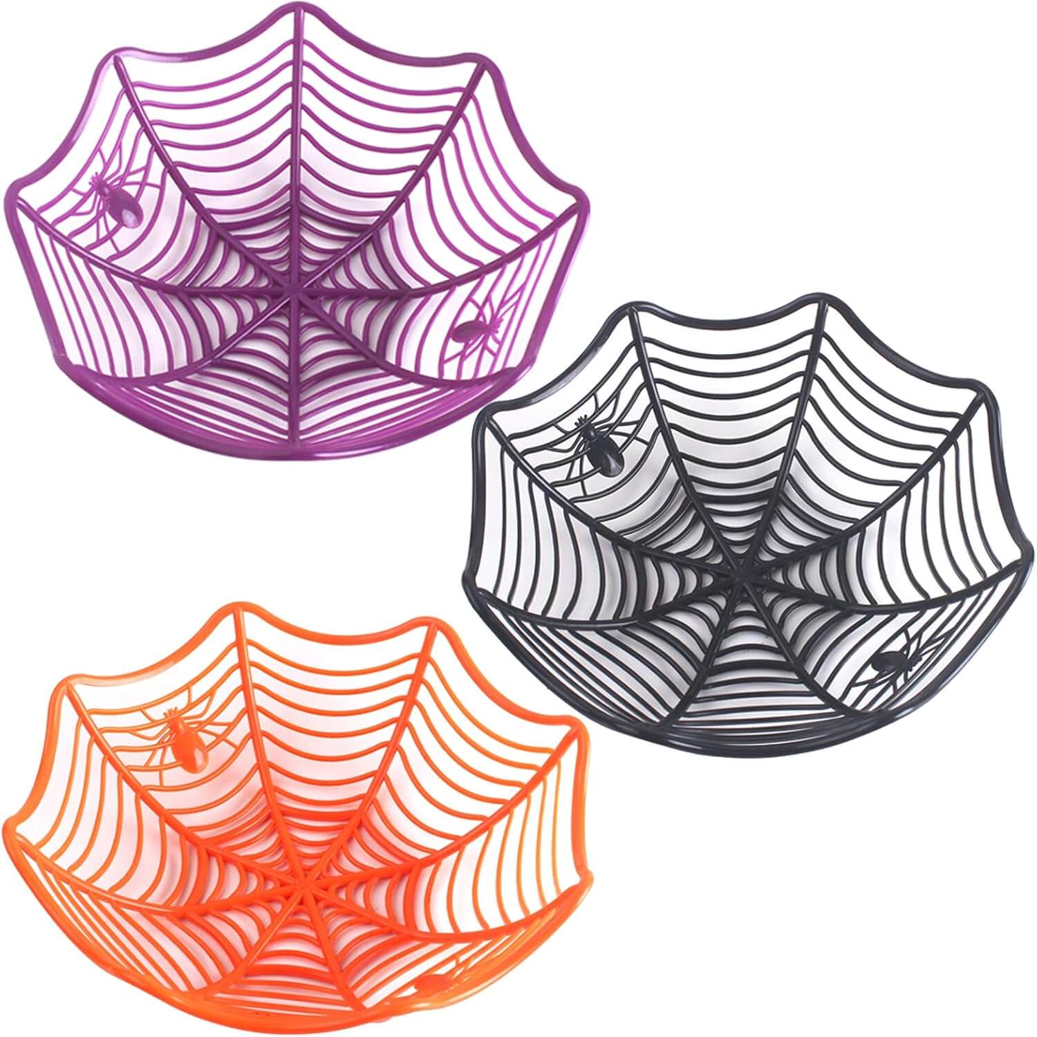 Purple Spider Web Candy Basket Purple Spider Web Candy Basket - Image 4