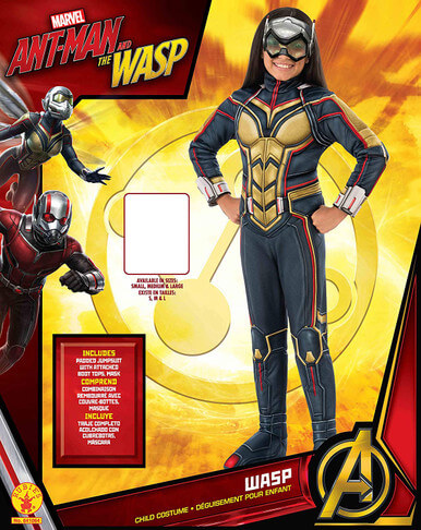 Alternative view of Deluxe Wasp Costume from Marvel Ant-Man