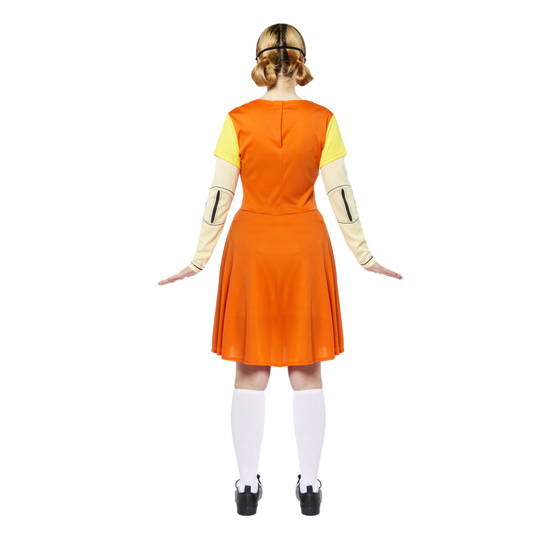 Adult Deluxe Squid Game Doll Dress-Up Size Adult Deluxe Squid Game Doll Dress-Up Size - Image 4