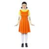 Adult Deluxe Squid Game Doll Dress-Up Size
