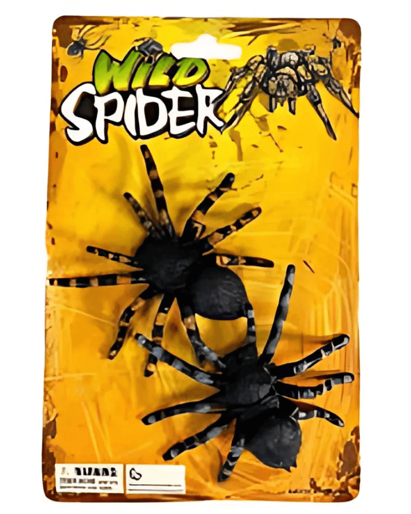 Plastic Spiders 2 Pack