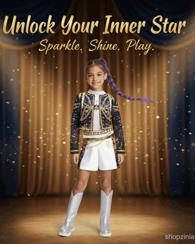 Kids Golden Demon Costume For Girls, Anime Hunters WOOCOMERCE Shopzinia PRODUCTS Costumes 3