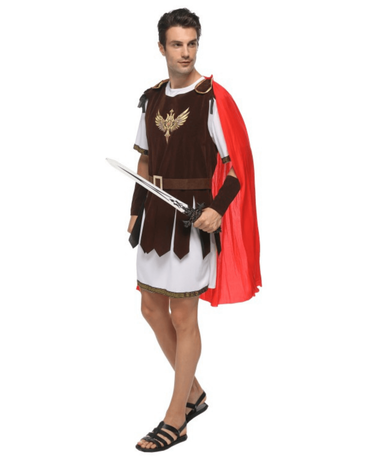 Alternative view of Brave Medieval Warrior