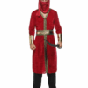 Arabian Fighter Costume for Men – Intrepid Warrior Outfit with Mask