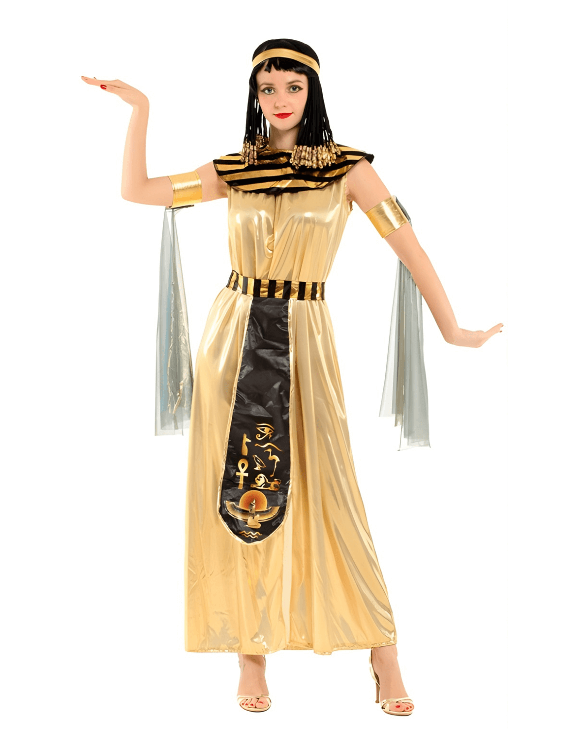 Cleopatra Costume for Adult Women – Ancient Egyptian Queen Fancy Dress