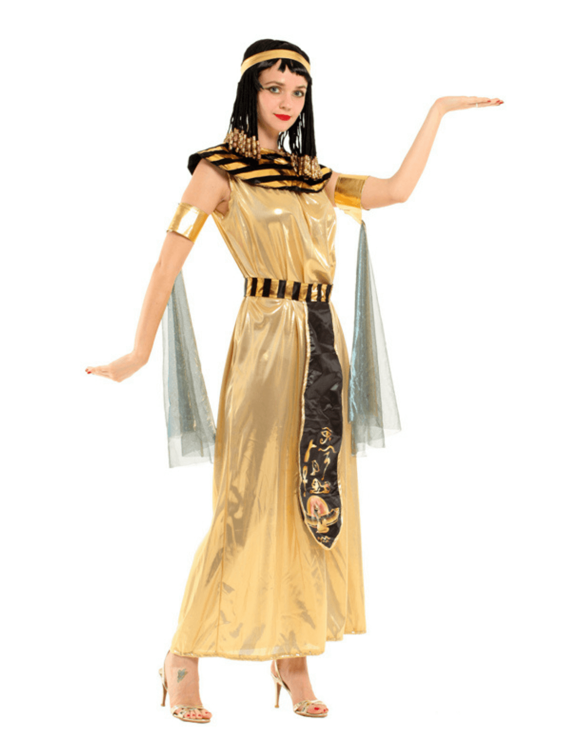 Alternative view of Cleopatra Costume for Adult Women – Ancient Egyptian Queen Fancy Dress