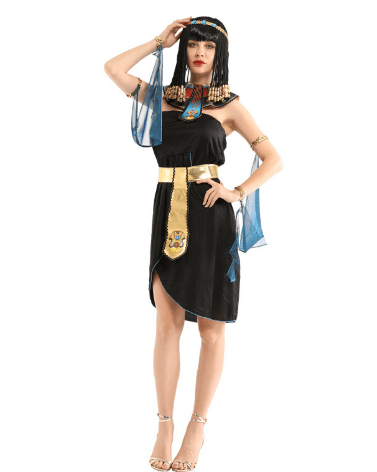 Alternative view of The Virtuous Egyptian Princess Costume for Women – Ancient Egyptian Queen Dress